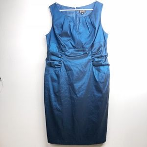 Adrianna Papell Dress Silky Taffeta Party Cocktail